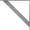 Ekena Millwork Traditional Steel Bracket, Hammered Gray 2"W x 24"D x 24"H BKTM02X24X24TRHGY - alternate 9